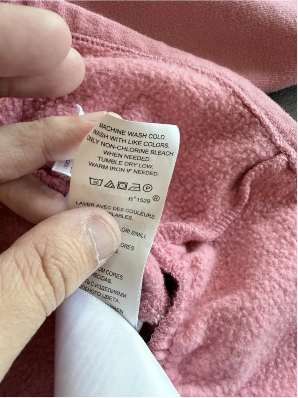 Ralph Lauren Baby Pink Peplum Sweatshirt Big Pony Fleece Pullover 9M Embroidered